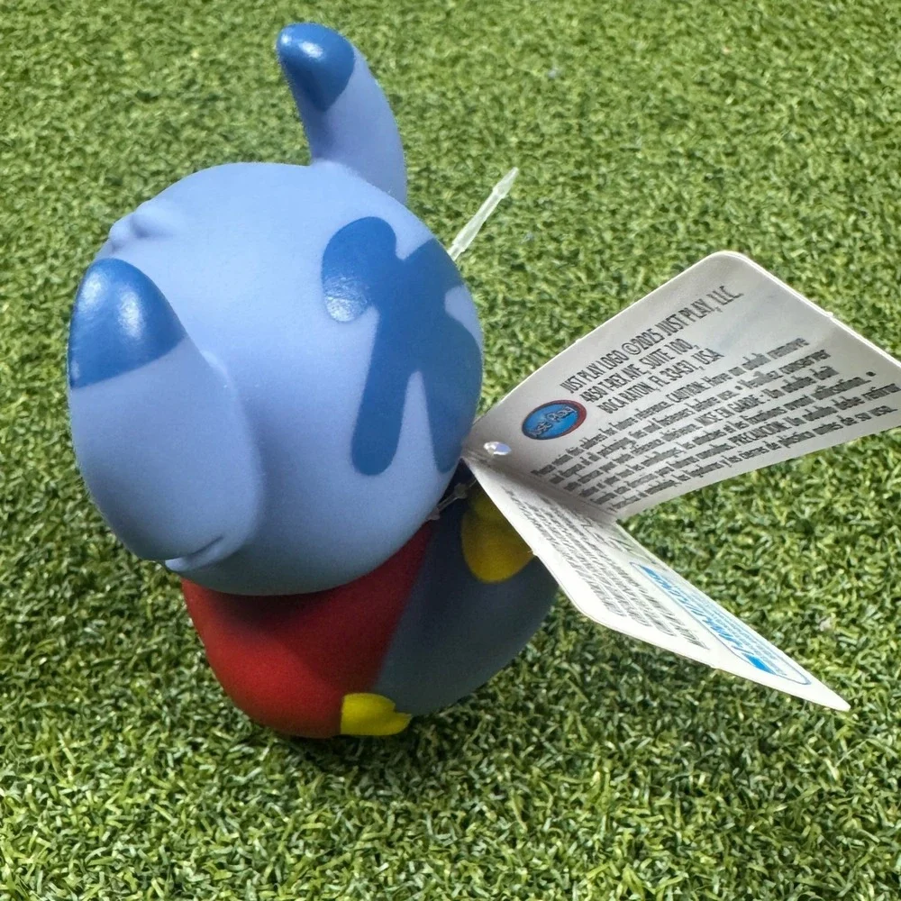 Disney Stitch Rubber Duck Bath Toy Lilo Stitch Just Play‎ Collectible Figure